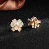 Broche Pequeno de Margarida Estilo Coreano Acessório de Roupa Alfinete para Mulheres, Alfinete de Colarinho Estilo Fresco para Terno