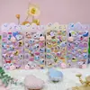 Pegatinas de Burbujas 3D de Dibujos Animados Transfronterizas, Pegatinas Lindas de Animales para Niñas, Juguetes Blanditos 3D para Alivio del Estrés, Pegatinas de Pata de Gato para Decoración de Teléfono