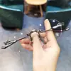 Nuevos Armazones de Gafas Protectores Versátiles Vintage para Hombres y Mujeres, Elegantes Armazones Sin Montura de Negocios, Se Pueden Adaptar con Lentes Graduados