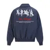 Jaquetas Bordadas Estilo Hip-Hop Retrô Americano para Primavera e Outono, Masculinas e Femininas, Soltas Casuais Versáteis para Casais, Tops Tendência