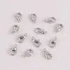 Pulsera Colgante Chapada en Oro de 18 Quilates Cierre de Pinza de Langosta Accesorios Conexión Extremo Cierre de Resorte Materiales para Joyería DIY Exquisito Hecho a Mano