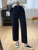 Um salva-vidas para quadris largos! Jeans de cintura alta, modelador, corte justo, perna curva para mulheres, coleção de outono, calça avó cropped de perna reta, H091109