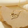 Collar Banyan Tree S925 de plata con 26 letras en inglés Love Rose, cadena de clavícula ligera y lujosa para mujer, regalo para el Día de la Madre