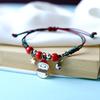 Nuevas Pulseras Navideñas Más Vendidas al por Mayor Dulce Regalo de Papá Noel Joyería Pulseras Transfronterizas Pequeños Regalos para Mujeres