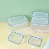 Caja Transparente Gruesa de PP para el Hogar, Caja Sellada para Frutas, Caja de Cocina, Caja de Almacenamiento para Refrigerador de Grado Alimenticio