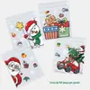 Saco de Embalagem de Doce de Natal da Amazon Saco Autoadesivo para Biscoitos Assados e Snacks