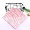 Paño de limpieza para el hogar, terciopelo de coral engrosado catiónico, paño absorbente con diseño de ondas de agua, toalla de fibra para cocina antiadherente y antiaceite