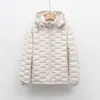 Pinghu Seta Suave 90 plumón Nuevo Estándar Nacional Exterior Ligera Chaqueta de plumón para Hombre Otoño e Invierno Corta con Capucha Ligera Top Chaqueta
