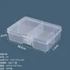 Caja de Plástico PP Transparente Caja de Embalaje para Artículos de Papelería Exhibidor de Joyería Caja de Joyería Caja de Almacenamiento de Escritorio Caja para Equipo de Pesca Portátil