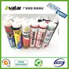 Gris, rosa, negro, blanco, marrón color Vidrio silicona Pegamento para vidrio