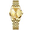 LIGE/LIGE Reloj de Pulsera de Moda para Mujer con Correa de Acero Reloj Casual Resistente al Agua Reloj de Moda Compacto con Pedrería 89157