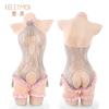 Traje de entrepierna de malla decorativa con hebilla de sartén Feimu 6689 ropa interior sexy uniforme sexy sexo para adultos 20/caja