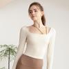 Alça de Ombro Esportiva Roupas de Yoga, Roupas Casuais Fitness de Secagem Rápida, Peças Superiores Modeladoras, Tops Respiráveis que Podem Ser Usados em Ambientes Internos e Externos
