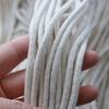Esta corda de algodão branca com núcleo de 16 fios, corda de algodão com núcleo enrolado, em estoque, calça esportiva, faixa de cintura, saco, cordão de suéter, fabricantes, corda de algodão com núcleo enrolado redondo