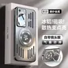 Funda para Teléfono Móvil Huawei P60 Nueva Pro Aleación de Aluminio Metal Refrigeración Soporte de Correa de Succión Magnética Funda Protectora Integral Anticaídas