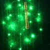 Luces led de fábrica color sólido cadena de luces de bola ondulada luz de mango caja de baterías decoración navideña boda regalo de cumpleaños