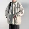 Chamarra de béisbol funcional estilo americano para hombre, nuevo diseño primavera/otoño 2026, única y elegante, chamarra bomber de corte holgado