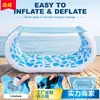 Amazon Transfronterizo Flotador Inflable para Piscina Cama Flotante de Fiesta Isla Grande Blanco PVC Silla de Playa Toldo Flotador de Fiesta