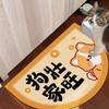Gatos e Cachorros Fofos Domésticos Tapete Absorvente de Água de Lama Diatomácea Universal para Mesa e Tapete à Prova de Vazamento para Tigelas de Pet
