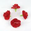 Simulación Cabeza de flor rosa de 3 cm accesorios hechos a mano arreglo floral flor de seda decoración de boda utilería para diseño de escena flores falsas al por mayor
