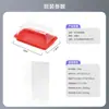 Contenedor de Mantequilla Transfronterizo, Caja de Mantequilla, Caja para Bloque de Mantequilla de Comercio Exterior con Tapa y Cuchillo, Caja de Almacenamiento para Plato de Mantequilla, Caja de Conservación