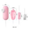 Lele Egg ABCDE Modelo USB Duplo Tiaodan Chupando Língua Lambendo Conversão de Frequência Vibrador Diversão Adulto Produtos Sexuais Diversão
