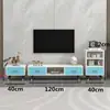 Mesa de Centro Combinación Gabinete de TV Extensible De Pie Madera Maciza Hogar Apartamento Pequeño Sala de Estar Moderna Simple Patas de Madera Maciza Gabinete de TV