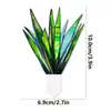 Tyu641-664 Vaso de Flor de Acrílico Decorativo Plug-In Vitral Ornamentos para Plantas Flores Artificiais