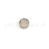 Clavo de Lengua de Aleación de Titanio F136 Clavo de Oreja Ojo de Gato con Goteo de Aceite de Colores Clavo de Labio Piercing Corporal de Titanio G23 Joyería Cabeza de Repuesto