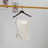 Traje de Yoga Plisado Unilateral Desnudo Top Deportivo Ajustado con Aberturas a Ambos Lados Ropa Interior Deportiva de Una Pieza Camisola Chaleco