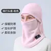 Touca de ciclismo com forro de fleece para o inverno, unissex, máscara facial à prova de vento e quente, forro de capacete, proteção para as orelhas e aquecedor de pescoço, tudo-em-um, fabricação personalizada de fábrica