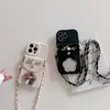 Espejo de Maquillaje Adecuado para Funda de Teléfono Móvil Iphone16Promax Todo Incluido Apple 17Air Cartera con Monedero Cruzado 14/15