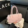 Bolso de Mano de Moda Coreana para Mujer Verano 2025 Bolsos Nuevos Bolso Cruzado Casual Simple con Textura de Grano Bolso Cruzado para Mujer
