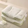 Un Par de Almohadas de Algodón para Uso en el Hogar, Protección de la Columna Cervical, Núcleo Especial para Dormir, Adulto Sin Colapso Dormitorio Estudiantil Cabeza Completa