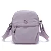 Bolsa de Lona Leve para Celular Feminina, Mini Bolsa Pequena, Nova Bolsa Cruzada de Ombro Único Casual de Tecido Oxford para Mulheres