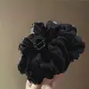 Super Hada Grande Multicapa Burbuja Lazo Elegante Mostrando Volumen del Cabello Gasa Flor Dispositivo para el Cabello Parte Posterior de la Cabeza Pinza de Tiburón para el Cabello Estilo Caliente