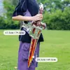 Verano Exterior Niños Niños Cinturón de Espada Globo de Papel de Aluminio Juguete Día del Niño Actividad Accesorios Venta al por Mayor