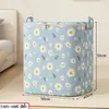 Caixa de Armazenamento Dobrável para Colchas e Roupas Bolsa de Armazenamento Dobrável Bolsa de Armazenamento Margarida Caixa de Armazenamento Armazenamento Caixa de Armazenamento para Guarda-Roupa