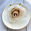 Decoração de Mesa com Flores Artificiais Nova Transfronteiriça Flores Decorativas para Casamento Estúdio Material Flor Artificial Flor de Botão Broche Acessórios de Flor