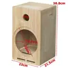 Gabinete de Áudio de Madeira, Subwoofer Feito à Mão, Caixa de Madeira para Áudio de Carro DIY, Caixa Vazia, Corpo de Madeira, Caixa de Madeira Maciça Doméstica