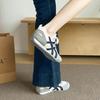Tênis Forrest Gump 2025 para Mulheres, Novo Estilo Coreano de Outono Casual Esportivo Versátil para Estudantes Femininas, Estilo de Rua Bn2007