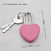 Suministro de Fábrica Candado de Papelería Mini Candado en Forma de Corazón Candado Cuadrado de Plástico Cuaderno Candado Pequeño Diario Candado Pequeño