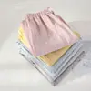 Pantalones de pijama de gasa de algodón puro para mujer para primavera y verano, Pantalones largos a cuadros simples para hombre, Pantalones holgados de talla grande para casa, Estilo fino