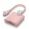 Adecuado para teléfonos móviles Apple, Lector de tarjetas tres en uno, Adaptador OTG para iPhone/Type-C, Dispositivo de sincronización, Importación de tarjeta SD/TF