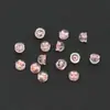 Tapones de Silicona Transparentes de Plata de Ley 925 Aretes de Hamburguesa de Oro de 18K Antideslizantes Anticaída Tapón Trasero Accesorios para Aretes diy A50