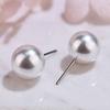 Venta al por mayor de fábrica nuevos aretes de temperamento de estilo coreano de moda simple aretes con aretes de perlas no son fáciles de causar alergia aretes