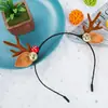 Diadema Navideña Transfronteriza Nueva Diadema de Astas de Halloween Diadema de Astas de Mercado Nocturno Venta al por Mayor