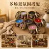 Venta al por mayor transfronteriza de suministros para bodas Velas de boda Cera Dichen Disponible en múltiples colores Envase de lata de hojalata Velas de material de baja temperatura