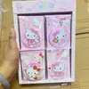 Espejo Redondo Pequeño Unilateral de Dibujos Animados de Comercio Exterior, Espejo Pequeño Portátil para Estudiantes, Espejo de Maquillaje de Hojalata, Lindo Espejo Redondo Pequeño Portátil