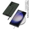Nueva funda para teléfono móvil Samsung S24U S24Plus soporte plegable S24Ultra funda para teléfono móvil resistente a caídas aplicable transfronterizo